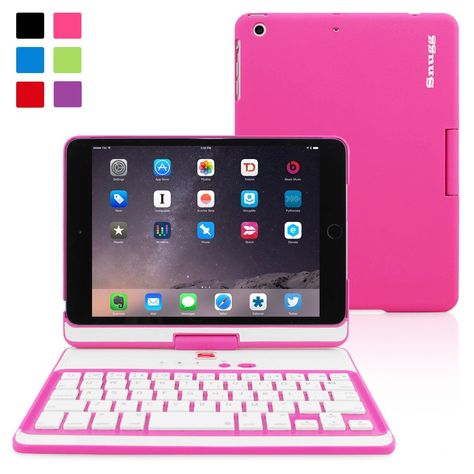 Ipad Air Keyboard Case, Mini Keyboard, Best Ipad, Gadgets Technology Awesome, Ipad Stand, Keyboard Case, Keyboard Cover, Bluetooth Keyboard, Apple Ipad Mini