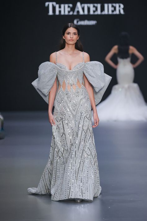 Jimmy Choo Atelier 2024, Fairytale Clothes, Female Closet, Debut Gowns, Dreamy Gowns, Bride Dress Simple, Most Beautiful Wedding Dresses, Elegant Dresses Classy, Pakistani Wedding Dresses