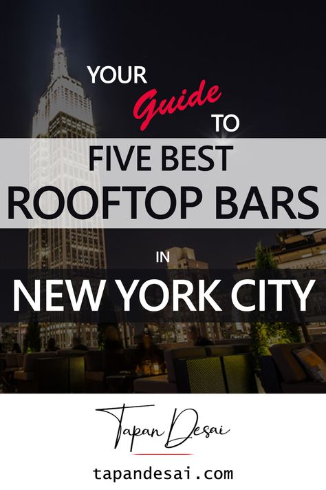 A New York City guide from a local detailing the best rooftop bars in NYC providing information on the views, expense, what to order, and best time to visit. This Rooftop guide of the best rooftop bars in NYC also shares 5 favorite rooftop bars that everyone should visit during their time in New York City.   #ROOFTOP #BARS #NYC #TravelGuide #NewYorkCity #Instagram Social Party Ideas, 230 Fifth Rooftop Bar Nyc, Best Rooftop Bars In Nyc, New York Tourist Attractions, Rooftop Restaurants Nyc, New York City Rooftop, Rooftop Bars Los Angeles, Vacay Spots, Rooftop Bars Nyc