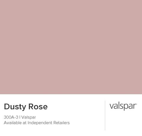 Dusty Rose from Valspar                                                       ...,  #Dusty #pinkPaintColor #Rose #Valspar Check more at http://painting11.tvizlet.me/dusty-rose-from-valspar/ Rose Paint Color, Dusty Pink Bedroom, Valspar Paint Colors, Rose Bedroom, Murs Roses, Pink Paint Colors, Valspar Paint, Perfect Paint Color, Nursery Room Inspiration