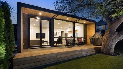 Affordable Prefab Homes, Shipping Container Design, Cargo Container Homes, Shipping Container Cabin, Tiny House Blog, Container Cabin, Cargo Container, Build Your Own House, Casa Container