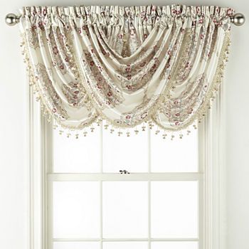 Window Treatments - JCPenney Housing Decor, Luxury Bedding Master, Sheer Valances, Waterfall Valance, Curtain Length, Inside Decor, Curtains Width, Roman Shade, Rod Pocket Curtain Panels