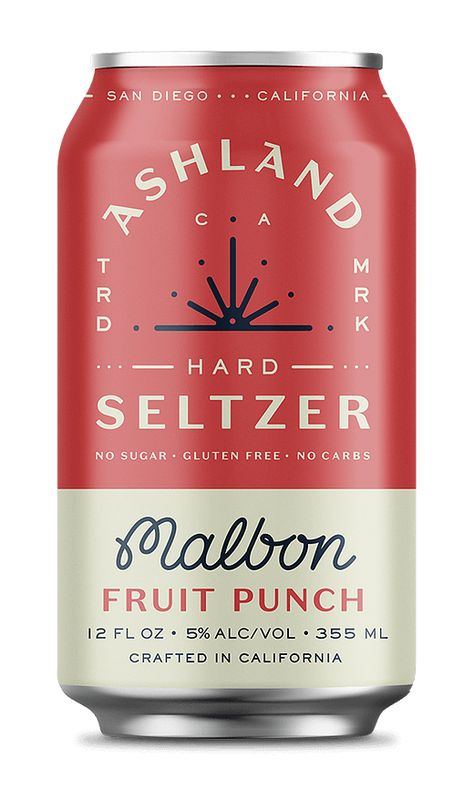 Flavors | Ashland Hard Selzer | No Sugar Seltzer Packaging Design, Seltzer Packaging, Craft Beer Brands, Beer Packaging Design, Cream Packaging, Ice Cream Packaging, Drink Labels, Hard Seltzer, Beer Brands