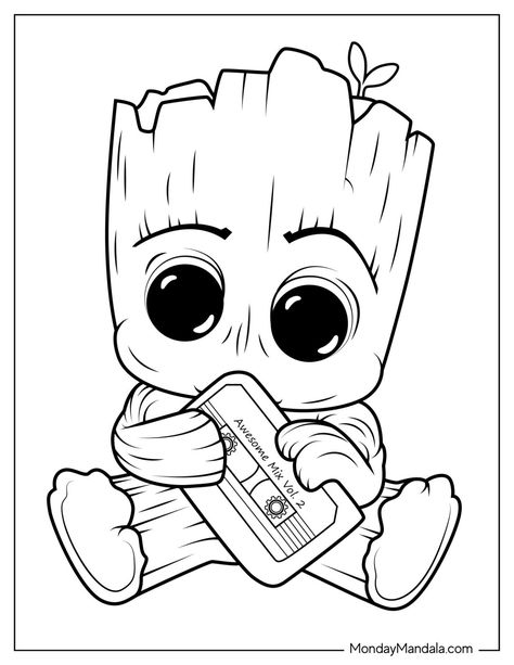 Looking for coloring inspiration? Click the link above to explore amazing coloring pages and unleash your creativity! 😃😆😽 Groot Coloring Pages, Coloring Inspiration, Printable Coloring Sheets, Cartoon Coloring Pages, Disney Coloring Pages, Cute Coloring Pages, Free Printable Coloring, Classic Disney, Free Printable Coloring Pages