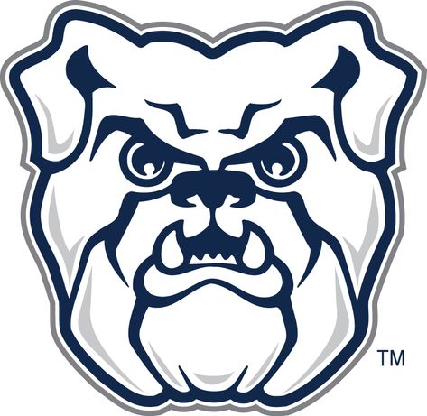 Football Vinyl Decal, Butler Bulldogs, Butler University, College Stickers, Bulldogs Football, Nfl Teams Logos, Children's Boutique, Cmyk Color, Sports Logo