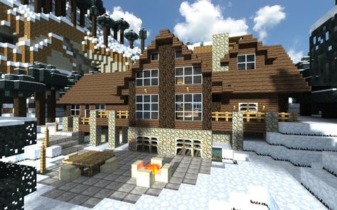 Cozy Minecraft Log cabin Minecraft Project Minecraft Log Cabin, Cozy Minecraft, Minecraft Cabin, Case Minecraft, Rumah Minecraft Sederhana, Snow House, Bangunan Minecraft, All Minecraft, Minecraft Plans