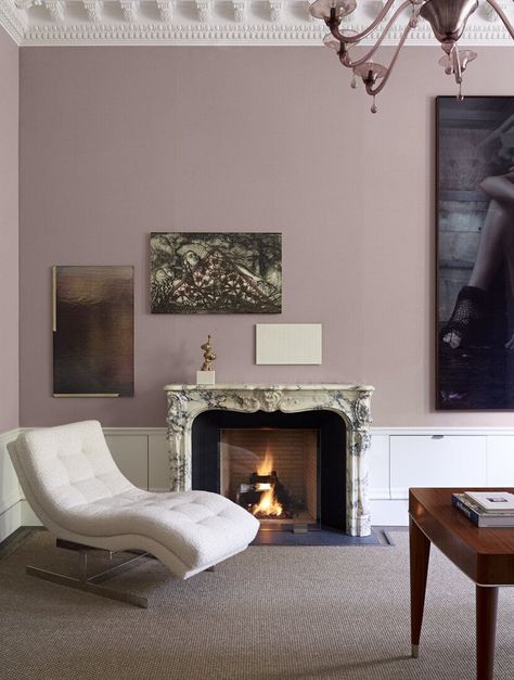 The Best Purple & Mauve Paint Colors Purple Mauve Paint, Mauve Paint, Mauve Living Room, Mauve Paint Colors, Best Blue Paint Colors, Mauve Walls, Purple Paint Colors, Black Paint Color, Best White Paint