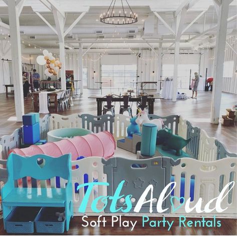 Tots Aloud - Soft Play Party Rentals, Toddler Playground Hire Soft Play Party, Birthday Party Rentals, White Bounce House, Toddler Playground, Neighborhood Party, Shark Themed Party, Ball Pits, Soft Play Area, First Birthday Pictures