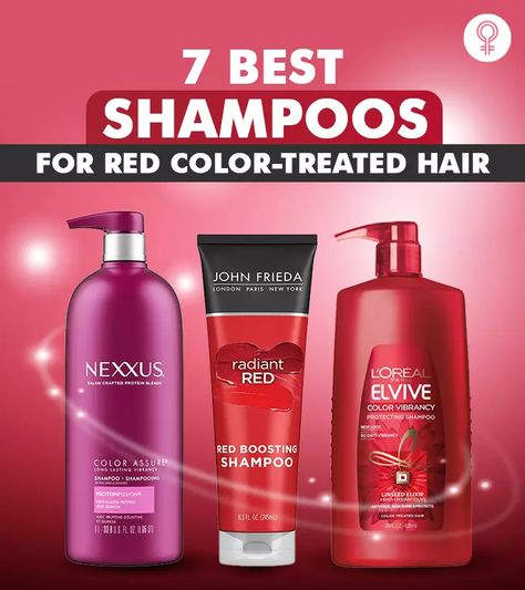 Red Hair Shampoo & Conditioner, Red Hair Shampoo Products, Red Shampoo For Red Hair, Best Shampoo For Red Dyed Hair, Shampoo For Dyed Hair, Maintaining Red Hair Color, Best Shampoo And Conditioner For Color Treated Hair, Shampoo For Red Dyed Hair, How To Maintain Red Hair Color