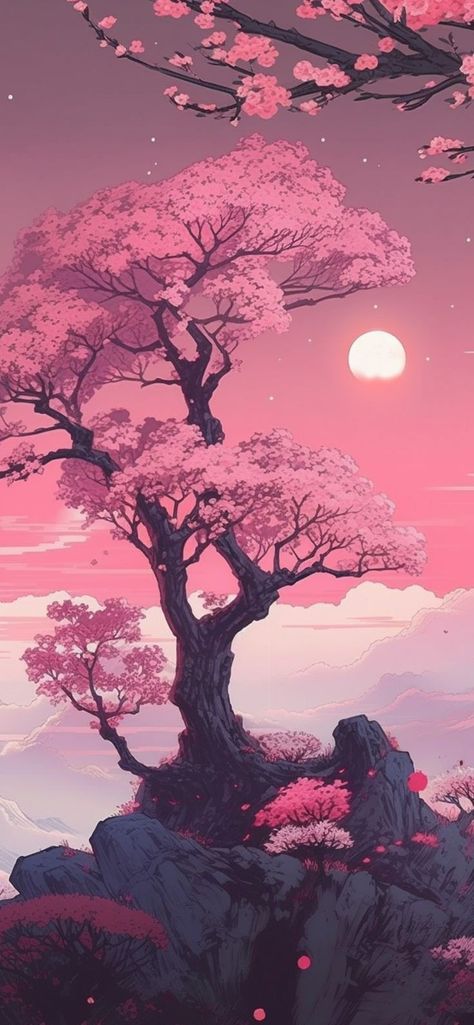 Pink Anime, Japon Illustration, Anime Wallpaper Phone, Pop Art Wallpaper, Art Gallery Wallpaper, Cool Anime Wallpapers, Art Wallpaper Iphone, Anime Artwork Wallpaper, Cool Wallpapers Art