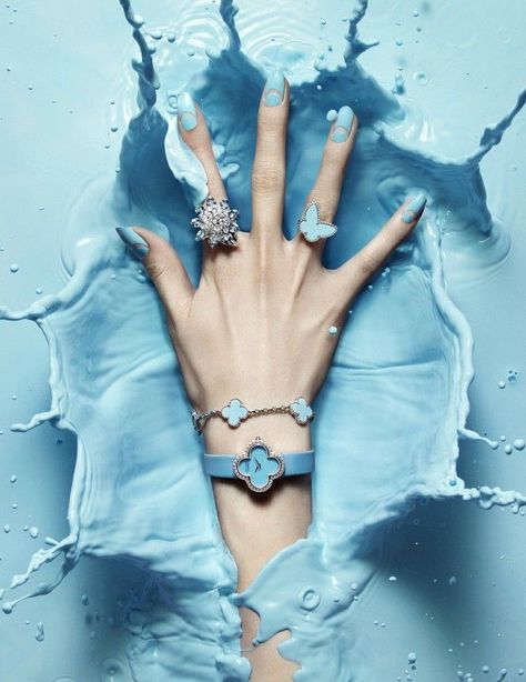 splat!... Color Celeste, Blue Nail, Foto Art, Feeling Blue, Love Blue, Tiffany Blue, Something Blue, Blue Aesthetic, Pastel Blue