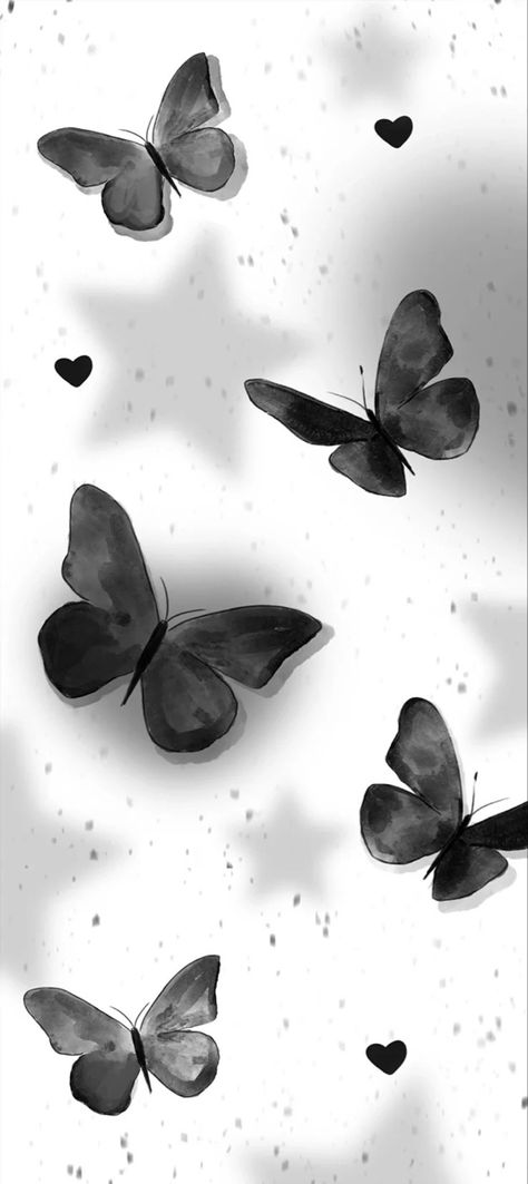 White And Black Lockscreen, Black And White Lockscreen Aesthetic, Wallpaper Black Butterfly, Wallpaper Hitam Aesthetic Iphone, Wallpaper Hitam Aesthetic, Black Aesthetic Wallpaper Lockscreen, Walpaper Ip Iphone, Black Butterfly Wallpaper, Iphone Wallpaper Butterfly