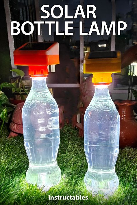 Solar Power Stem Projects, 3d Print Camping, Camping 3d Print, Diy Inventions Projects, Solar Panel Projects For School, Camp Lighting Ideas, Camping Lights Ideas, Bottle Print Design, Diy Solar Lights Ideas