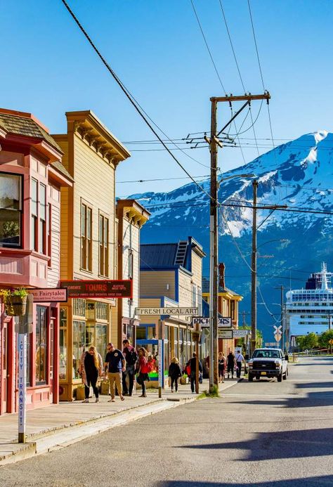 Shopping | Skagway, Alaska Alaska Aesthetic Summer, Utqiagvik Alaska, Alaska Aesthetic, Alaska Life, Alaska Pictures, Travel Alaska, Skagway Alaska, Alaska Usa, Alaska Cruise