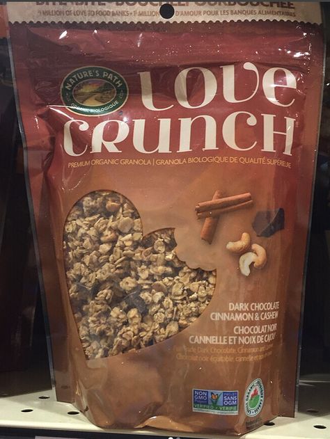 Love Crunch Granola Dark Chocolate Cinnamon Cashew Love Crunch Granola, Types Of Cereal, Granola Cereal, Chocolate Cinnamon, Cashew, Granola, Dark Chocolate, Get Fit, Bathroom Design