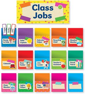 Growth Mindset Bulletin Board, Colorful Classroom, Aktiviti Kanak-kanak, Class Jobs, Prek Classroom, Elementary Classroom Decor, Bulletin Board Sets, Classroom Jobs, Aktivitas Montessori