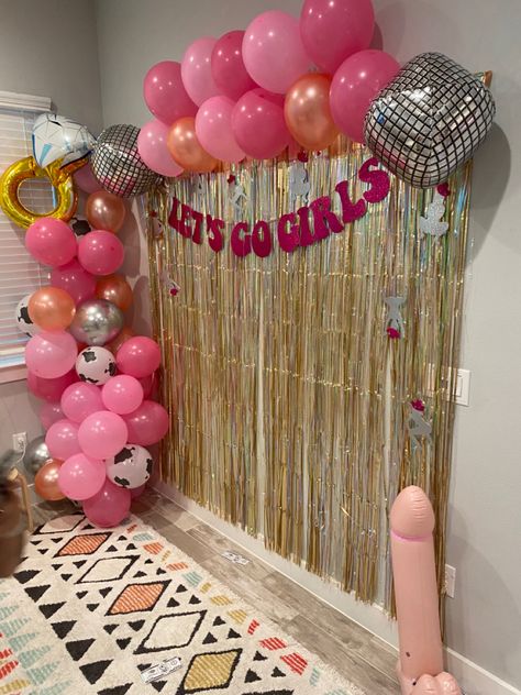 Cowgirl Birthday Party Backdrops, Pink Country Bachelorette Party, Cowgirl Barbie Bachelorette Party, Cowgirl Hen Party Ideas, Barbie Cowgirl Bachelorette Party, Bachelorette Party Ideas Western, Neon Cowgirl Party, Cowgirl Bachelorette Party Ideas, Country Theme Bachelorette Party