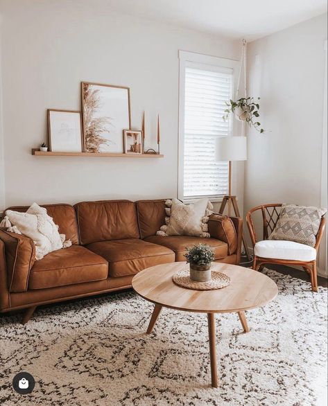 Tan Couch Living Room, Brown Leather Couch Living Room, Leather Couches Living Room, Brown Couch Living Room, Leather Sofa Living Room, Home Decor Wallpaper, Home Decor Ideas Bedroom, Kitchen Home Decor, Decor Wallpaper