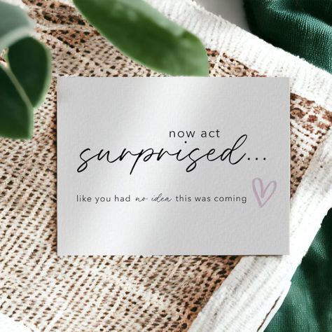 Now Act Surprised Card, Bridesmaid Proposal Card - Red - The White Invite Brides Proposal Be My Bridesmaid, Simple Bridesmaid Proposal Card, Bridesmaid Proposal Maid Of Honor, Now Act Surprised Bridesmaid, Braids Maid Proposal, Invitation For Bridesmaid, Western Maid Of Honor Proposal, Sentimental Bridesmaid Proposal, Homemade Bridesmaid Proposal