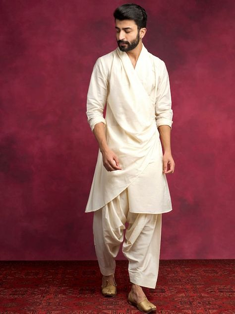 Offbeat Groom Outfits for Pre-wedding Fun Male Haldi Outfits, Sangeet Mens Outfit, Arabic Men Outfit, Gents Kurta Design Fashion Styles Latest, Haldi Kurta For Groom, Men’s Indian Wear, Mens Kurta Designs Wedding, Indian Men Wedding Outfit, Indian Outfit For Men