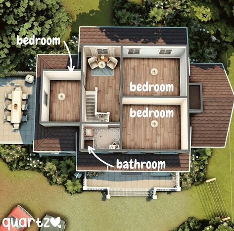 Sims Upstairs Floor Plan, 2 Bed Sims House, Sims 4 Two Bedroom House Layout, The Sims 4 3 Bedroom House, 2 Bedroom House Plans Sims 4, 2 Bedroom Sims 4 House Layout, Sims 2 Bedroom House, Sims 3 Bedroom House, Sims 4 Floorplan 3 Bedroom