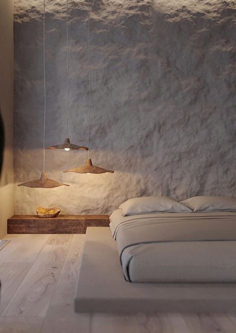 Cave like وابي سابي, Minimalist Dekor, Interior Design Minimalist, Modern Minimalist Bedroom, Interior Design Per La Casa, Minimalist Bedroom Design, Cob House, Natural Home Decor, Minimalist Home Decor