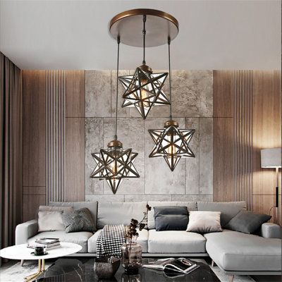 Moravian Star Pendant Light, Star Pendant Light, Moravian Star Light, Clear Glass Chandelier, Star Pendant Lighting, Moravian Star, Modern Ceiling Lamps, Hanging Light Fixtures, Chandelier Light