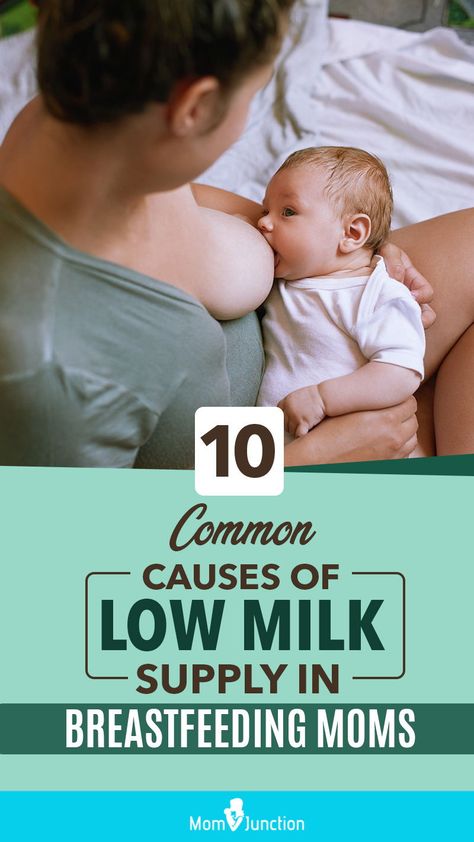 10 Common Causes Of Low Milk Supply In Breastfeeding Moms : Your fears may not be totally unfounded, and there might be several reasons why you are not able to produce enough breastmilk. We’ve explored ten such causes for low breast milk production here. #breastfeeding #breastfeed  #motherhood #adviceformoms #parenting #parents Increase Milk Supply Fast, Breast Milk Production, Low Milk Supply, Increase Milk Supply, Milk Production, Mom Junction, Milk Supply, Parents Baby, Breastfeeding Tips