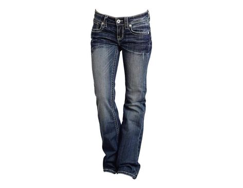 PRICES MAY VARY. 98% Cotton, 2% Elastane Low rise waist Bootcut leg opening The 816 fit is Stetson's stylish bootcut jean for women. These slim-fitting jeans feature hand-distressing for a broken-in look - these jeans will look and feel like you've owned them for years. Thick stitching and embroidery gives the women's bootcut jeans a modern look. Low Rise Bootcut Jeans, Western Jeans, Womens Jeans Bootcut, Bootcut Jean, Cut Jeans, Jeans Denim, Bootcut Jeans, Jeans Fit, Low Rise