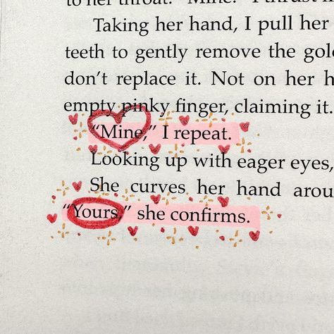 Book Annotation Tips, She Is Mine, Annotated Books, Love Book Quotes, Book Annotations, Romantic Book Quotes, Romance Books Quotes, Best Quotes From Books, Book Annotation