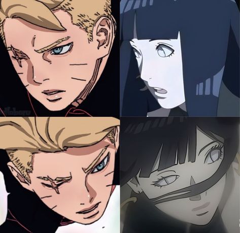 Boruto And Hinata, Hinata And Boruto, Byakugan Princess, Boruto Manga, Mikasa Anime, Hinata Icon, Uzumaki Family, Boruto Characters, Sasuke X Naruto