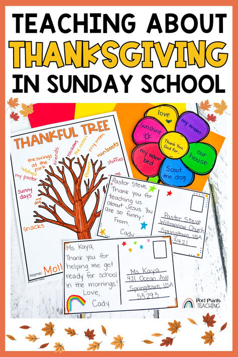 Teach kids about gratitude this Thanksgiving with fun and engaging Bible lessons! This blog includes a variety of activities, crafts, and discussion ideas to help children learn the importance of thankfulness. Perfect for Sunday school or family devotions. #Thanksgiving #BibleLessons #Gratitude #SundaySchool #ChristianParenting November Bible Lessons For Kids Church, Thanksgiving Teaching Activities, Thanksgiving Bible Lessons For Teens, Thanksgiving God Crafts For Kids, Teaching Kids About Thanksgiving, Gratitude Bible Lesson For Kids, Thankful Activity Preschool, Thankful For Jesus Craft, Thankful Classroom Activities