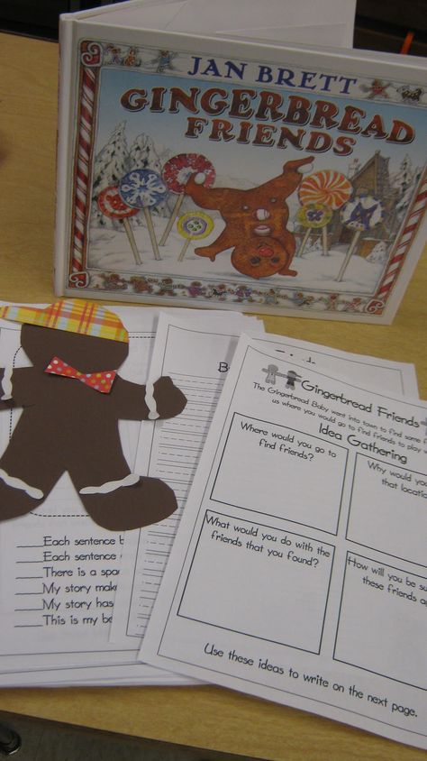 1st Grade Hip Hip Hooray!: Gingerbread Friends...and freebie! Friends Activities, Gingerbread Friends, Gingerbread Man Activities, Jan Brett, Winter Classroom, Hip Hip Hooray, Friend Activities, 2nd Grade Reading, Hip Hip