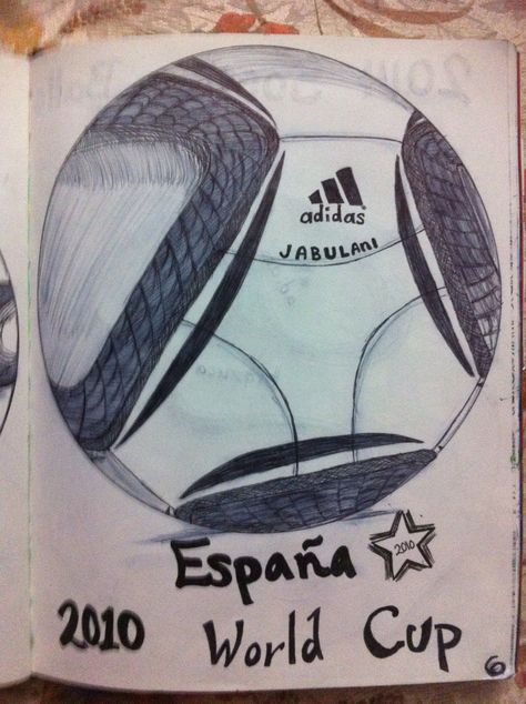 The Jabulani soccer ball of 2010 FIFA World Cup . Drawing in pen by MINEnCREATIVITLY Fifa World Cup Drawing, World Cup Drawing, Drawing In Pen, Cup Drawing, Pen Drawings, Fifa World Cup, Pen Drawing, Soccer Ball, Fifa