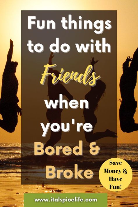 Here is a list of fun things to do wiht your friends for free or cheap. No worries about breaking the bank! It is possible to save money and stay on a budget while having a good time. Things To Do With Friends, Cheap Things To Do, Cheap Things, Good Time, Fun Things, On A Budget, Saving Money, No Worries, Fun Things To Do