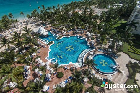 Aerial View of the Riu Palace Punta Cana Riu Palace Punta Cana, Riu Palace, Punta Cana Resort, Buffet Style, Hotel Riu, All Inclusive Vacations, All Inclusive Resort, Free Vacations, Amazing Spaces