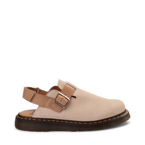 Dr. Martens Jorge II Mule - Parchment Dr Martens Jorge Ii, Dr Martens Jorge, Slingback Mules, Trendy Shoes Sneakers, Cute Nike Outfits, Cute Nikes, Shoe Closet, Goodyear Welt, Trendy Shoes