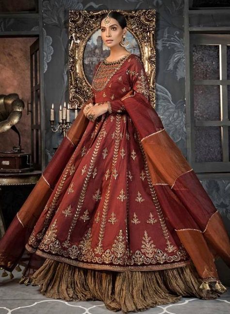 भारतीय दुल्हन संबंधी, डिजाइनर कपड़े, Shadi Dresses, Pakistani Designer Clothes, Desi Wedding Dresses, Bridal Dresses Pakistan, Pakistani Wedding Outfits, Bridal Dress Fashion, Maria B