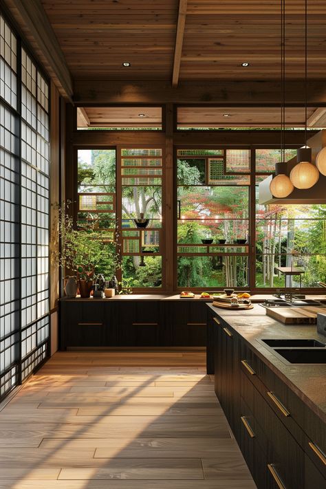 Dining Japandi, Japanese House Interior, Japanese Kitchen Design, Interior Japandi, Japandi Style Kitchen, Kitchen Japandi, Japandi Aesthetic, Japandi Dining, Japandi Furniture