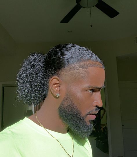 Black Men Natural Hairstyles, Mens Afro Hairstyles, Mens Hairstyles Black Men, Mens Natural Hairstyles, Black Guy Hairstyles, Viking Hair Men, Black Men Curly Hair, Black Men Long Hairstyles, Black Men Hair Styles