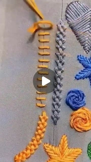 Instagram Story Promotion, Embroidery Suits Punjabi, Amazing Embroidery, Handmade Embroidery Designs, Crochet Quilt, Hand Embroidery Flowers, Punjabi Suit, Diy Clothes Life Hacks, Embroidery Suits Design