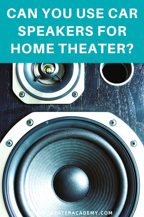 Can you use car speakers for home theater? In this article I discuss what’s meant by impedance, whether car speakers are the same as home speakers, and why you might benefit from using car speakers in your home theater system. #carspeakers #caraudio #audioequipment #speakers #hometheater #hometheatersystem Basement Theater, Theater Rooms, Theater Design, Best Home Theater, Car Amp, Cars Room, At Home Movie Theater, Home Recording Studio, Home Audio Speakers