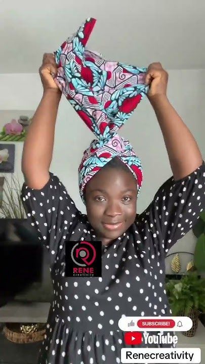 Ankara Scarf Head Wraps, How To Style Head Scarfs, Head Ties Styles, How To Make Headwrap Bows, Nigerian Head Wrap Styles, Headwrap Hairstyles Tutorials, African Head Wraps Tutorial, Turban Headband Tutorial, Scarf Tying Tutorial