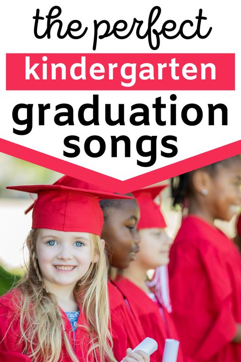 Graduation Songs For Preschool, Graduation Songs For Kids, Kindergarten Graduation Poems, Kindergarten Graduation Programs, Kindergarten Graduation Themes, Preschool Graduation Songs, Preschool Graduation Ceremony, Preschool Graduation Theme, Kindergarten Graduation Songs