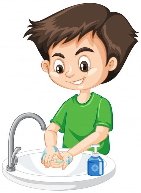 Boy cleaning hands on white background | Free Vector #Freepik #freevector #hand #cartoon #health #cute تصنيف الحيوانات, Hand Washing Poster, Memories Art, Sikat Gigi, School Wall Art, Flashcards For Kids, Seni Cat Air, Character Design Animation, Art Drawings For Kids