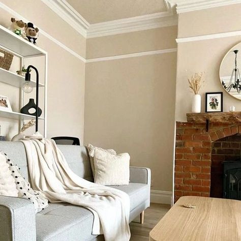 Photo of color Dulux null Natural Hessian Dulux Gentle Fawn Living Rooms, Dulux Just Walnut Living Rooms, Natural Hessian Dulux Paint Living Room, Natural Hessian Dulux Paint, Dulux Soft Stone, Dulux Natural Hessian, Dulux Exterior Paint Colours, Light Beige Paint Colors, Dulux Paint Colours