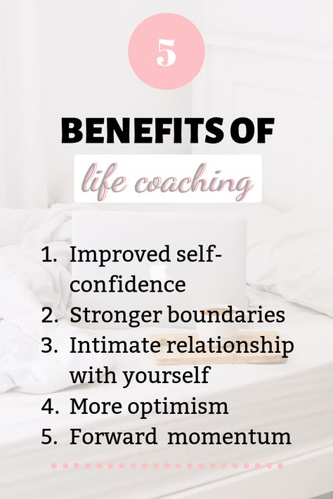 curious to know what the benefits of life coaching are? We have described five amazing benefits you'll reap once you begin working with a coach. Life Coach Business, Improve Self Confidence, Coaching Questions, Becoming A Life Coach, Life Coach Training, Life Coaching Business, Coaching Skills, Life Coach Quotes, Coach Website