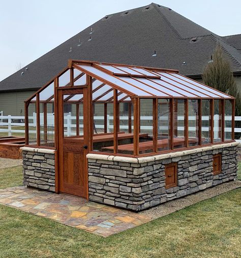 Deluxe Regular Greenhouse Kits - Traditional Wooden Greenhouse Timber Greenhouse, Cedar Greenhouse, Wooden Greenhouse, Simple Greenhouse, Greenhouse Frame, Shed Of The Year, Raised Garden Bed Plans, Outdoor Greenhouse, Large Greenhouse