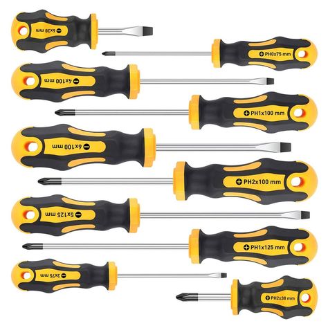 11 Tools Every Renter Needs | The Family Handyman Tool Wall Storage, Best Hand Tools, Magnetic Tools, Diy Projektit, Hand Tool Set, Phillips Screwdriver, Tool Cabinet, Maintenance Tools, Woodworking Hand Tools