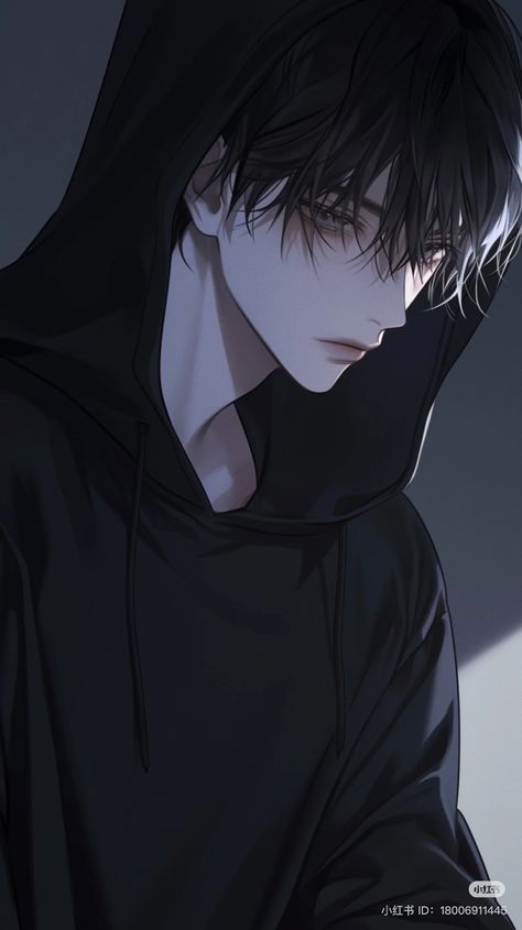 Male Oc Black Hair, Man Wearing Mask Drawing, Bad Boy Dp, Handsome Anime Characters, Black Hair Anime Guy, Dark Hair Blue Eyes, Guys With Black Hair, Anime Boy Sketch, Emo Guys